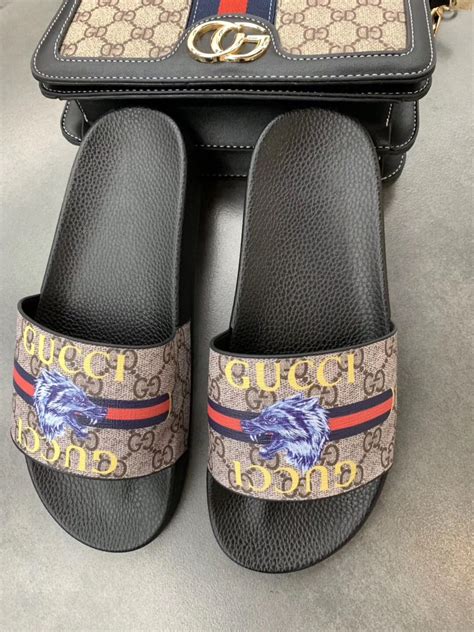 gucci slippers fake